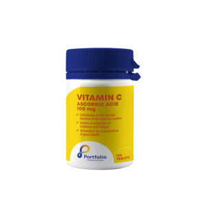 Portfolio Pharma Vitamin C Ascorbic Acid 100mg